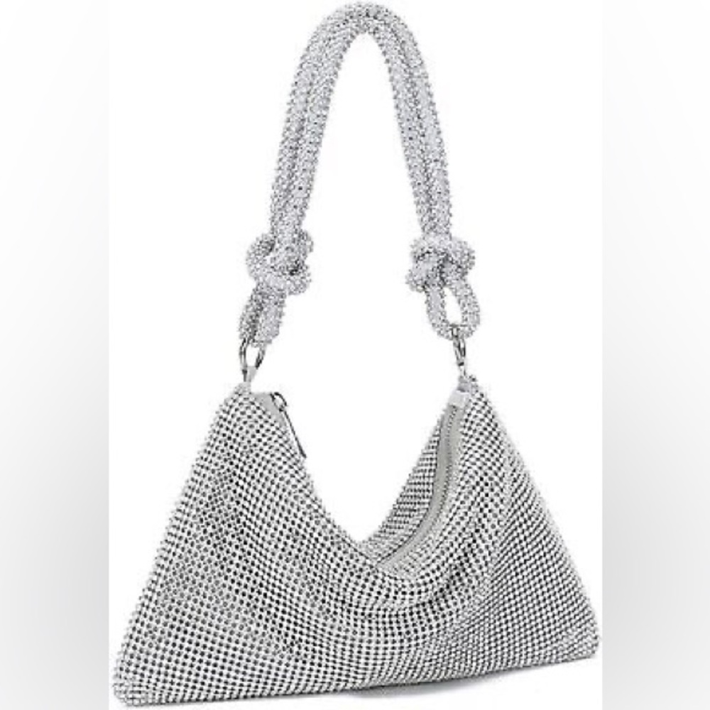 Glitter Rhinestone Purse Crystal Evening Clutch Bag
